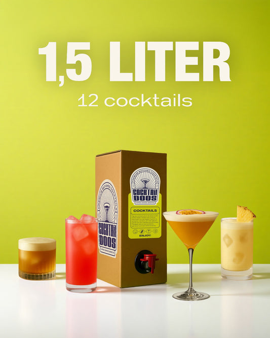 Cocktaildoos 1,5 Liter | Ambachtelijk & Vers