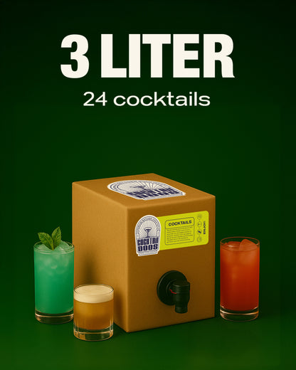 Cocktaildoos 3 Liter | Ambachtelijk & Vers