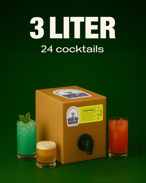 Cocktaildoos 3 Liter | Ambachtelijk & Vers