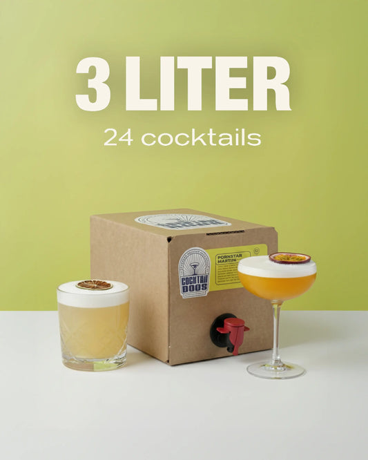 Cocktaildoos 3 Liter | Ambachtelijk & Vers