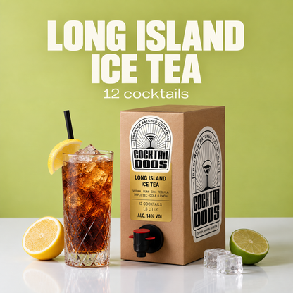 Cocktaildoos Long Island Ice Tea 1,5 liter, 12 cocktails